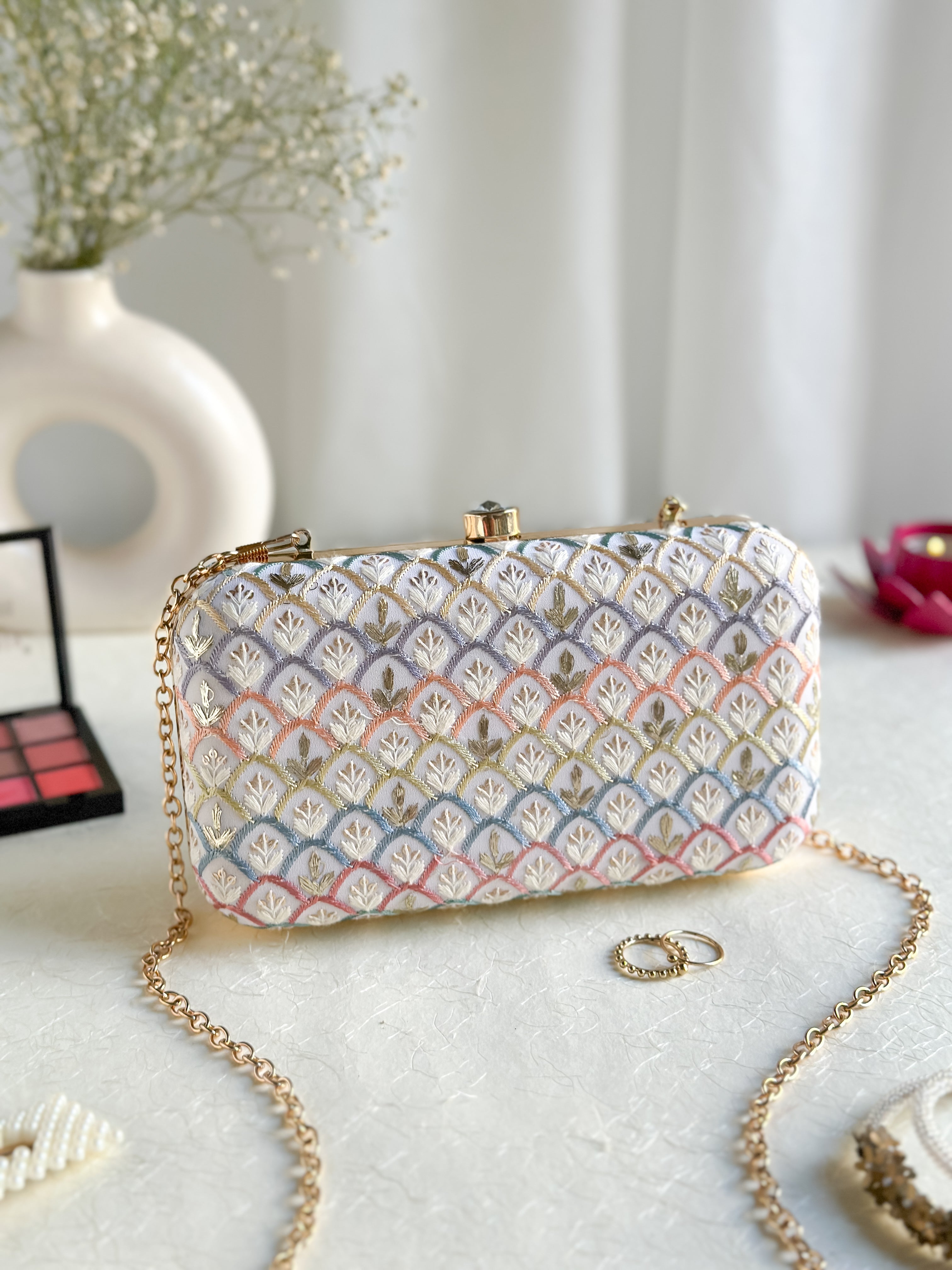 Nice-G's Lavender Lush Clutch: A Stylish Essential